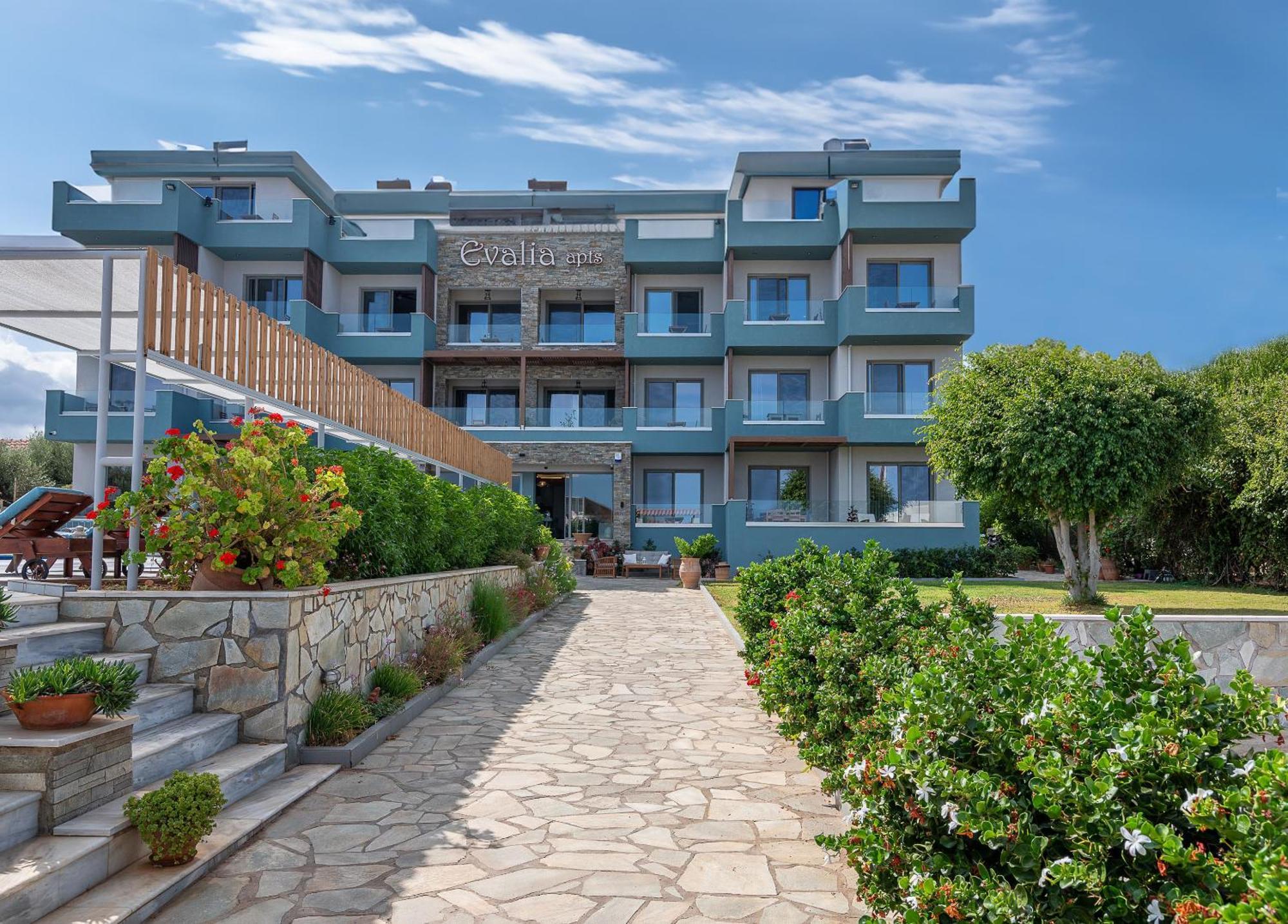 Evalia Apartments Hersonissos  Exteriör bild